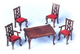 FS02 Half inch Dining Set 5 Pieces