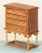 T2117 Oak High Chest