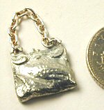 FA02 Purse Natural English Pewter