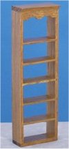 T2109 Oak Curio Shelf