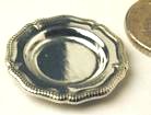 TB02 Soup Plate Round Hand Polished Pewter