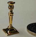 CN61 Brass Gold Plated Candlestick