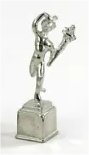 SO01 Mercury on Plinth English Pewter