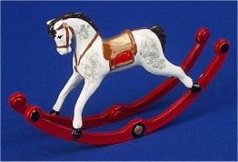 TY11 Bow rocking horse large,