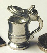 JG21 Tankard Lidded Pewter